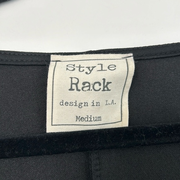 Style Rack Black Cutout Bodycon Dress, Medium - Picture 4 of 6